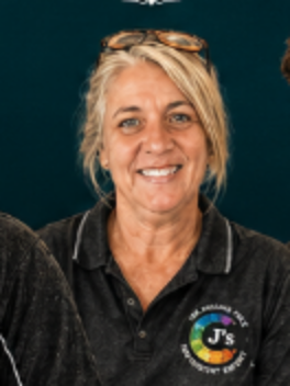 Shelley, part of the J's Independent Support team